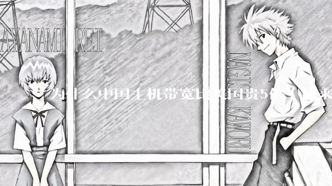 为什么中国主机带宽比美国贵5倍（原来错误的10000倍），比如阿里云？